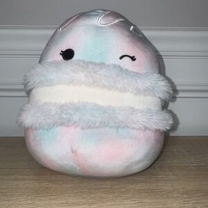 Squishmallows 2022 Food Squad 10" Lizma the Macaron‎ Plush Doll Toy NWOT